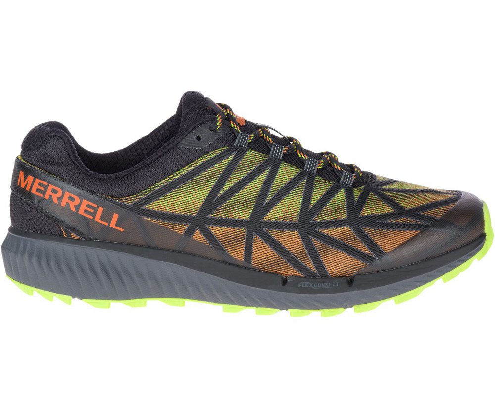 Merrell Sneakers Herre - Agility Synthesis 2 - Sort/Grøn - EAI168243